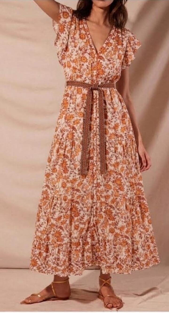 POUPETTE ST BARTH Maxi Dress Size XS NWT